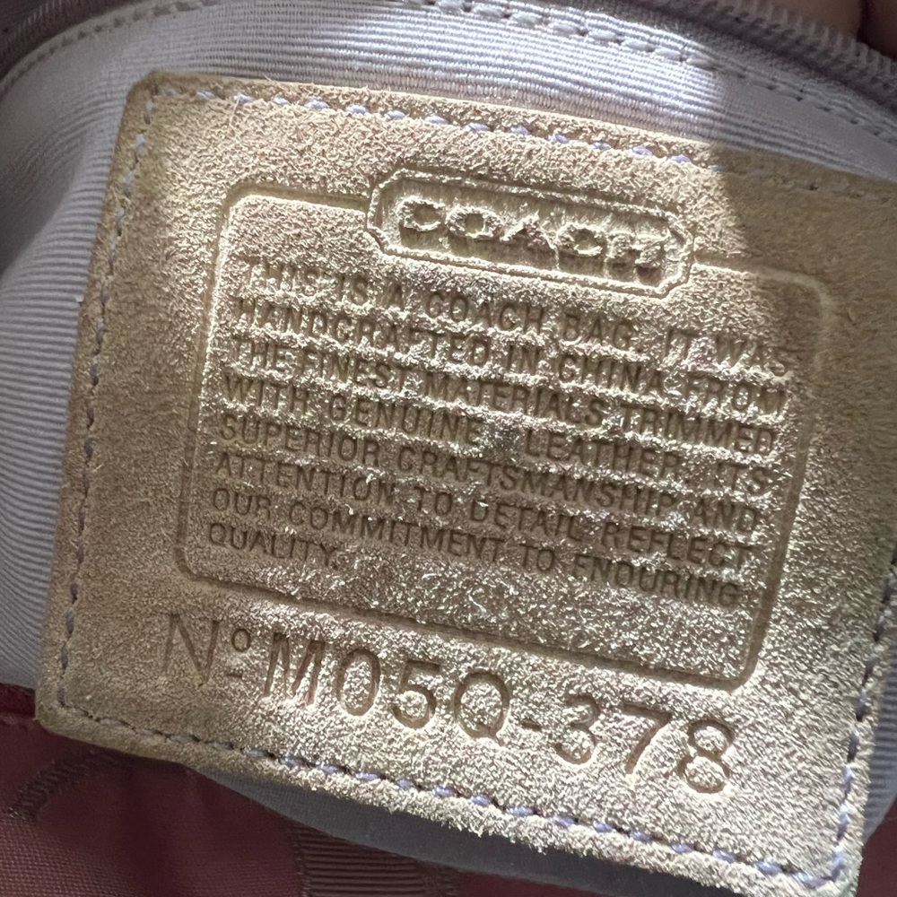 Authentic Vintage Coach Patchwork Hampton Tote Ba… - image 5